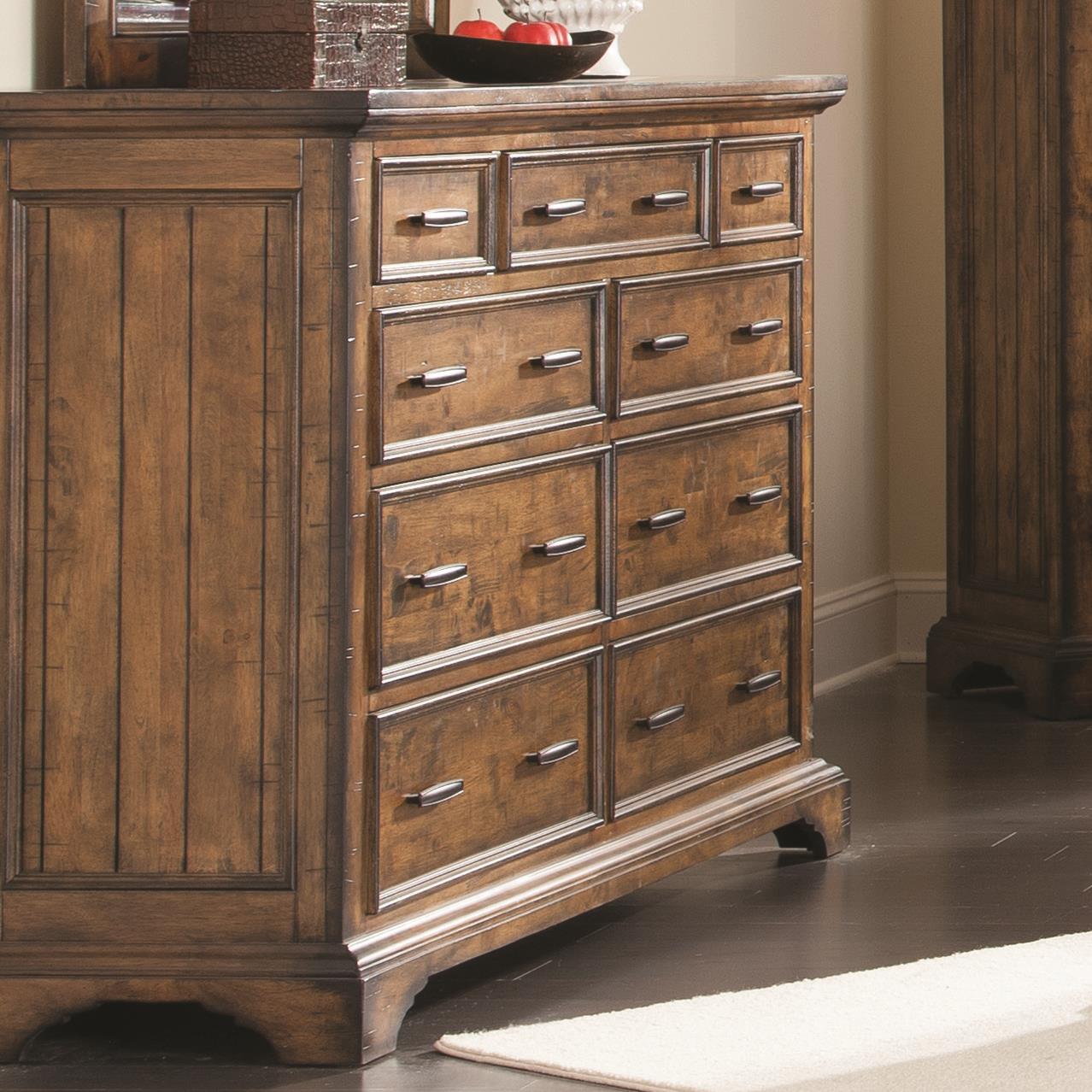 Coaster Elk Grove Dresser with 9 Drawers and Jewelry Tray A1